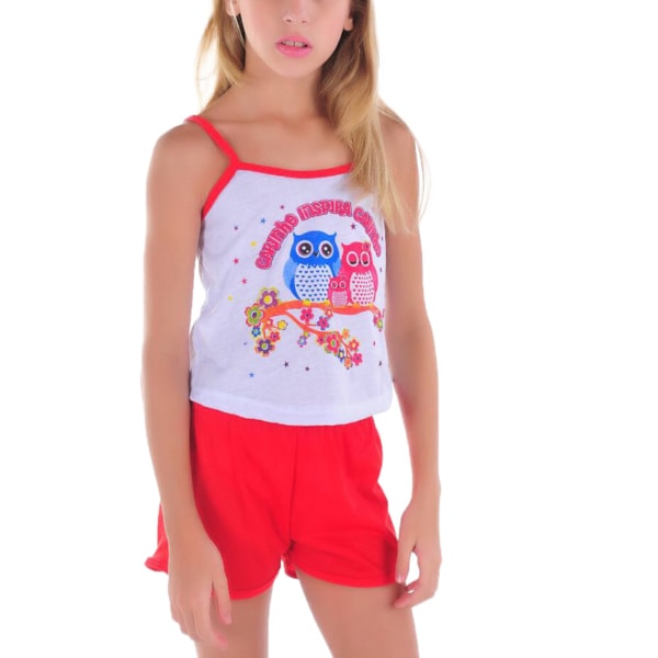 Baby Doll Infantil Camiseta e Short