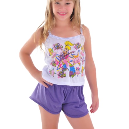 Baby Doll Infantil Camiseta e Short | 009 Baby Doll Infantil Camiseta e Short | 009