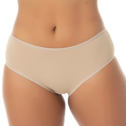 Calça Biquini Lateral Larga em Microfibra | 8121