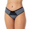 Calça Conforto Mescla e Detalhe em Renda | 566