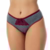 Calça Conforto Mescla e Detalhe em Renda | 566
