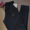 Calça Jogger Feminina Preta com Bolso Moletom Melhor Tecido