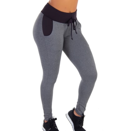 Calça Legging Com Bolso Real E Cardaço | Soft Style 6020 Calça Legging Com Bolso Real E Cardaço | Soft Style 6020