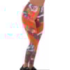 Calça Legging Fitness com recorte e estampa colorida | Hera