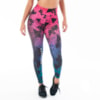 Calça Legging Pink Hardcore Geometrics | Fitness 2216