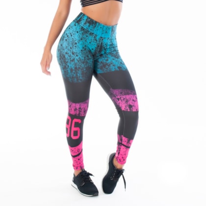 Calça Legging Poliamida Paint 68 | VD2216