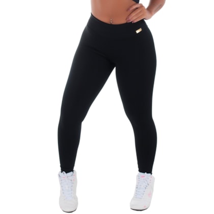 Calça Legging Zero Transparencia em Suplex  | 2308