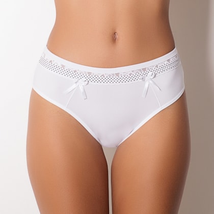 Calcinha Calça com Cós detalhe Poá | Ruth 1242 Calcinha Calça com Cós detalhe Poá | Ruth 1242