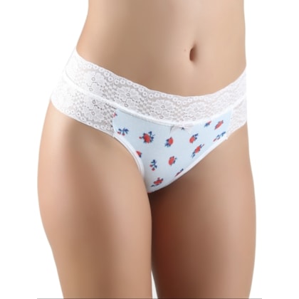 Calcinha Cós Médio em renda Confortável e Estampada | Karen Calcinha Cós Médio em renda Confortável e Estampada | Karen