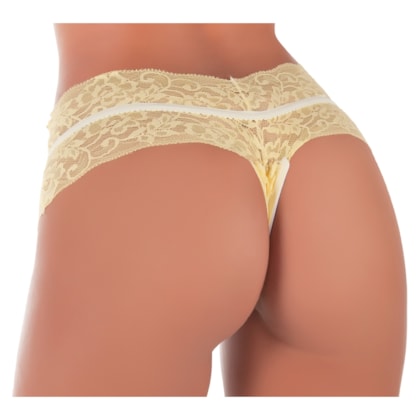 Calcinha em Renda com elástico central | Bélissima Calcinha em Renda com elástico central | Bélissima