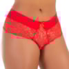 Calcinha Transparente em Renda Sensual | Vania 1387