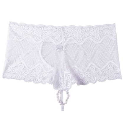 Caleçon Fio Dental Sensual Perolas Estimulantes | 9876