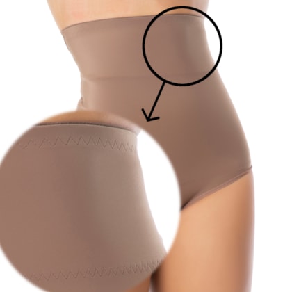 Cinta Abdominal Redutora Cintura Alta com Reforço | 63 Cinta Abdominal Redutora Cintura Alta com Reforço | 63