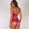 Conjunto Bojo Cropped Strappy Bra Drapeado e Caleçon em Renda | 1460