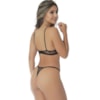 Conjunto de Lingerie Sensual Com bojo e Tanga Fio | Sandra