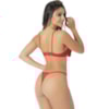 Conjunto de Lingerie Sensual Com bojo e Tanga Fio | Sandra