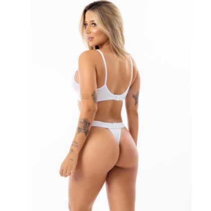 Conjunto de Lingerie Sensual Fio e Renda | Bruna 2655