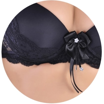 Conjunto em Microfibra & Renda Rayane Conjunto em Microfibra & Renda Rayane