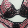 Conjunto Sexy Bojo Push-Up Nadador com Frente Transparente | Kenia 4312