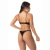 Conjunto Strappy Bra uma Tira e Calcinha com Transparência | Lavinia 1314