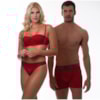 Conjunto Tomara que Caia com Alças Removíveis Calcinha Sexy | Ediane 4310