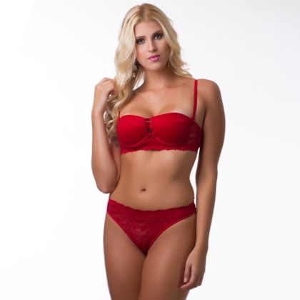 Conjunto Tomara que Caia com Alças Removíveis Calcinha Sexy | Ediane 4310 Conjunto Tomara que Caia com Alças Removíveis Calcinha Sexy | Ediane 4310