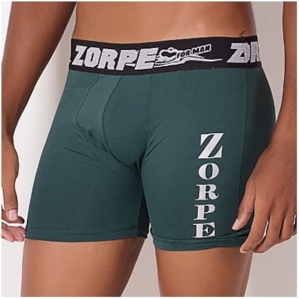 Cueca Box em Poliamida com Elástico Exposto 50mm | Zorp 5558 Cueca Box em Poliamida com Elástico Exposto 50mm | Zorp 5558
