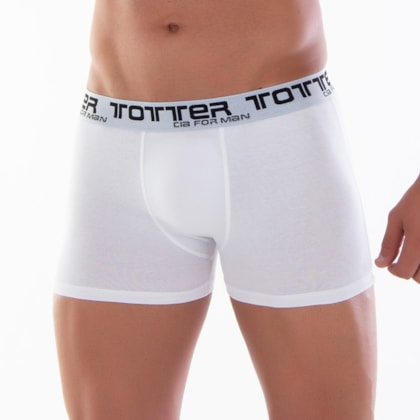 Cueca Boxer Conforto em Cotton Liso Totter | 8029