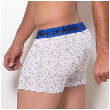 Cueca Boxer Estampada com Elástico largo 40mm | 1975