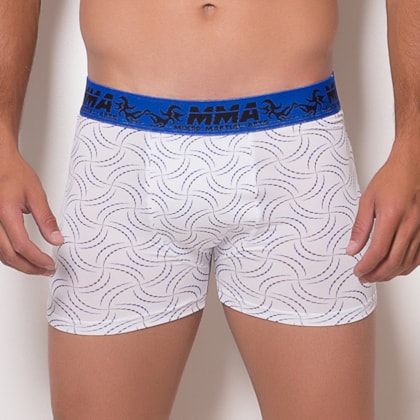 Cueca Boxer Estampada com Elástico largo 40mm | 1975