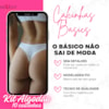 Kit 10 Calcinhas de Algodão Tanga Fio Básica Sem Detalhes