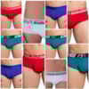 Kit 10 Cueca Slip Normal Basica Tradicional Microfibra | 207