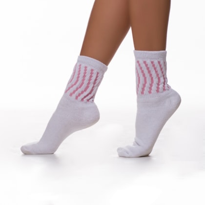 Kit 5 Meias de Academia Felpuda Feminina  | 8083 Kit 5 Meias de Academia Felpuda Feminina  | 8083
