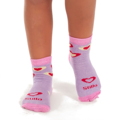 Kit C/ 6 Meias Soquete Infantil Feminina | Stillo 156 Kit C/ 6 Meias Soquete Infantil Feminina | Stillo 156