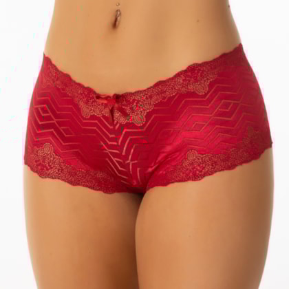 Kit com 3 Caleçon Shortinho Pura Renda | 589