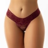 Kit com 5 Calcinhas de Renda Premium  | Tanga Fio Dandara