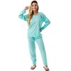 Pijama Confortavel Longo em Malha Suave Lisa | Feminino 177