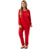Pijama Confortavel Longo em Malha Suave Lisa | Feminino 177