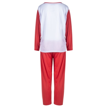 Pijama da Minnie Vermelho Feminino Longo de Inverno Malha Pijama da Minnie Vermelho Feminino Longo de Inverno Malha