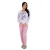 Pijama Manga Longa Feminino em Malha Suave PV | 159