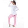 Pijama Manga Longa Feminino em Malha Suave PV | 159