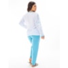 Pijama Manga Longa Feminino em Malha Suave PV | 159