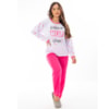 Pijama Manga Longa Feminino em Malha Suave PV | 159