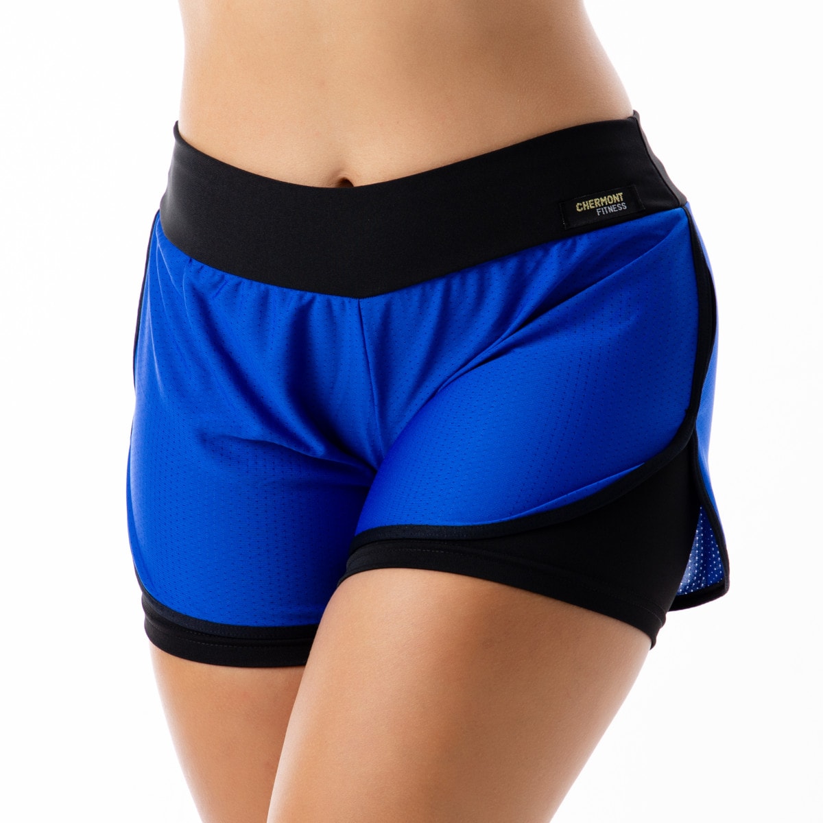 short duplo de academia feminino