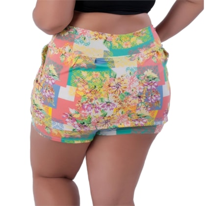 Short Saia em Suplex estampado 100057 Short Saia em Suplex estampado 100057