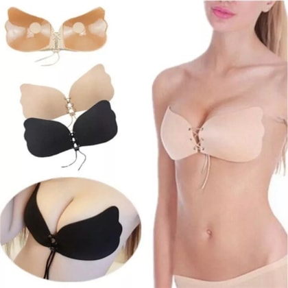 Sutiã com Gel Adesivo Une os Seios Invisivel | Unbra Sutiã com Gel Adesivo Une os Seios Invisivel | Unbra