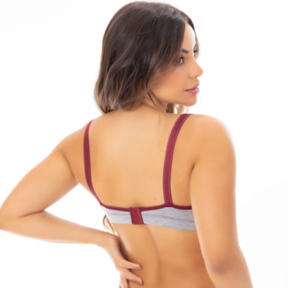 Sutiã de Algodão Confort Alças Reforçadas | Paris Sutiã de Algodão Confort Alças Reforçadas | Paris