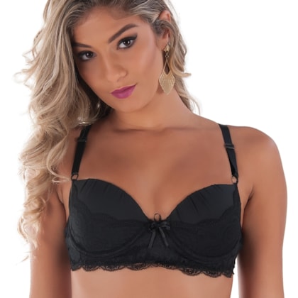 Sutiã de Bojo alças largas e renda | S.Paloma Sutiã de Bojo alças largas e renda | S.Paloma