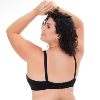 Sutiã Plus Size Básico Reforçado com Renda | Lara 720 Sutiã Plus Size Básico Reforçado com Renda | Lara 720
