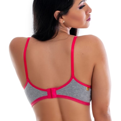 Sutiã sem Bojo em Algodão com detalhe de Renda | Lena Sutiã sem Bojo em Algodão com detalhe de Renda | Lena